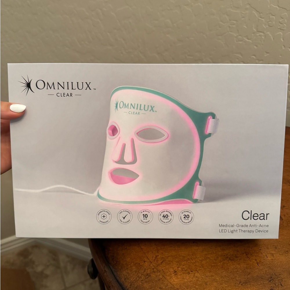 Omnilux Clear LED Mask